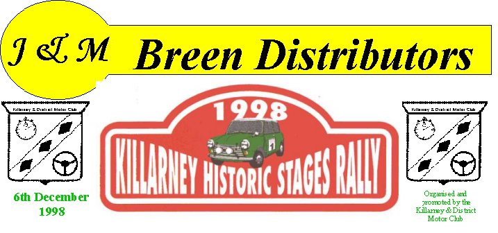 Killarney Historic Stages Rally