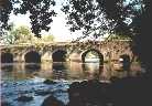 Medieval bridge over the River Suir in County Tipperary. Click for larger image.