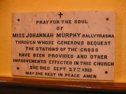 Ballytrasna Plaque