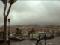 Storm clouds come down off mountain towards Toulon (looking at train station).