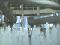 Fountains in Charles de Gaulle Airport.