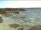 View of translucent sea from coral beach in Co. Galway.