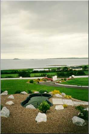 View from house over Ballycotton Bay