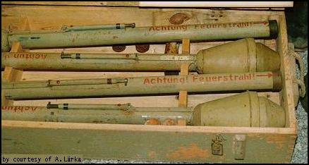 4 panzerfaust in box