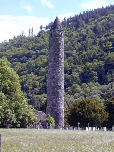 Glendalough round tower