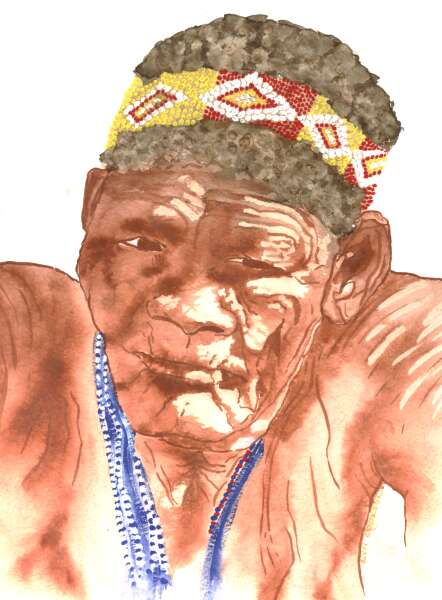 Bushman Portrait