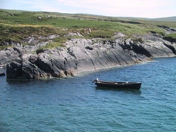 Traferla a small safe mooring and swimming spot