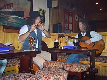 Musician who live locally play ever week in one of he village pubs. In the summer nearly ever night.
