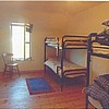Comfortable bunks in one of the new eight bed domitories.