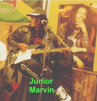 Junior Marvin of The Wailers
