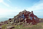 Penitential cairn