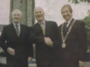 Dinny McGinley, John Bruton and Charlie Bennett