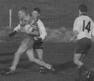 Action from Termon, as Ardara came from behind to win over Fanad in the U-21 Championship on Good Friday.