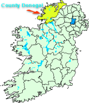 Map of Ireland