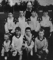 Francis Boyle's team, winners of the A competition in the Ardara Parish League, pictured with manager John McBrearty