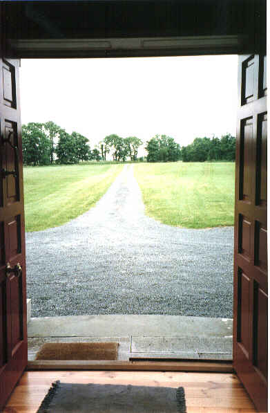 view from main entrance