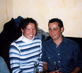 Justine and a friend