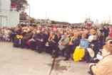 The huge crowd filled the Hugh Coveney Pier on the day. Photo ©Warren Forbes, Station Mechanic