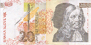 20 Tolar Note