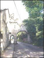Arch over the road