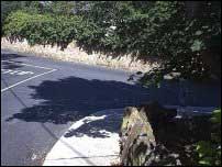 Back onto Vico road
