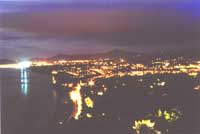 Looking towards Bray at night