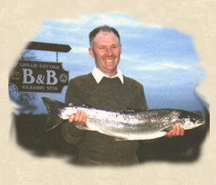 John Gray  with Springer caught on the Fly