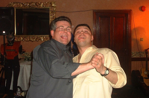 Martin and Michel get close