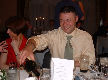 michel pours the wine