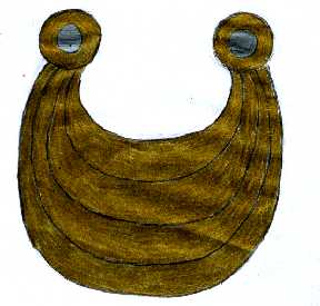 THIS IS A GORGET, A TYPE OF COLLAR
