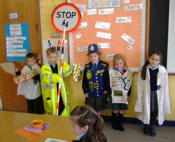 People Who Help Us by Junior Infants 2006