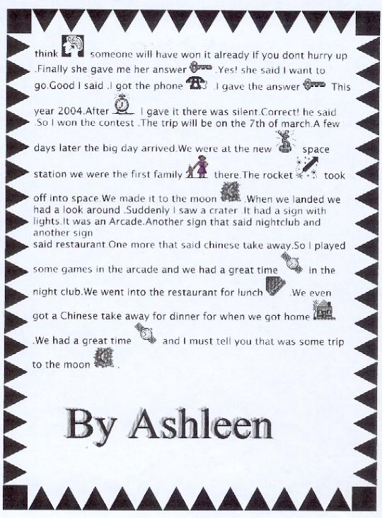 Ashleen: Trip to the Moon