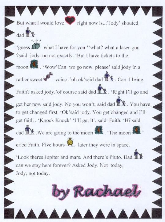 Rachael : A Trip to the Moon