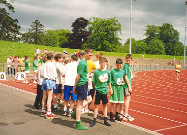 athletes at santry 