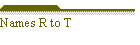 Names R to T