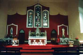 Interior during Advent