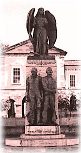 The Lusitania Memorial in Cobh