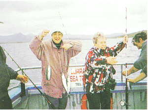 Mackerel is especially tasty when fresh!