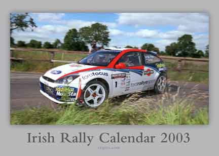 Irish Rally Calendar 2003