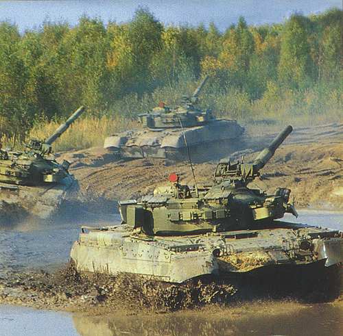 The T-80U carries the 9M119 Refleks (NATO designation AT-11 Sniper) anti-tank guided missile system.