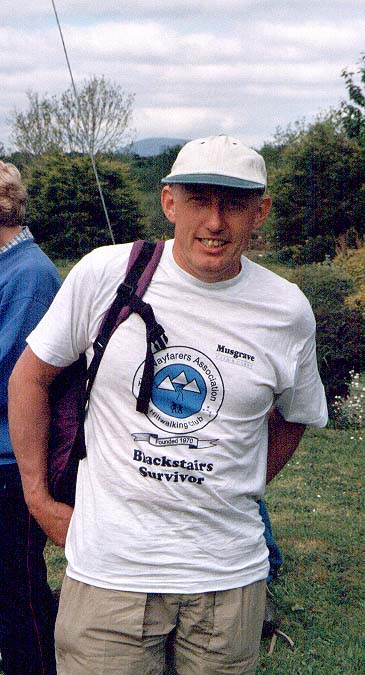 Unknown participant from 1999 walk - Photo by Neil O'Byrne