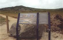 Information Signs and Walkway