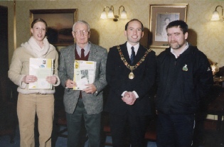 Linda Mountjoy, Bertie Levinge, Mayor of Cork, Owen Kelly