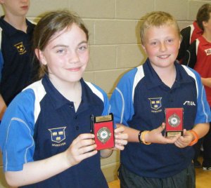 Mair and Tom at the Junior Interpros 2011