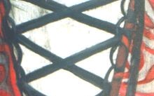 Detail from Black Lace, Red Velvet