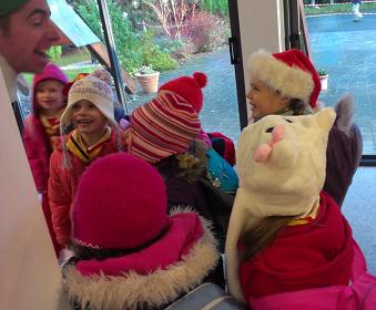 Raheny Cygnets Visit Santa