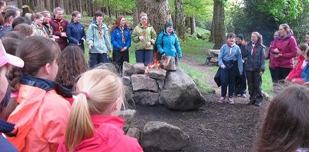 Raheny Guides attend Dublin Guide Outdoor Skills Day