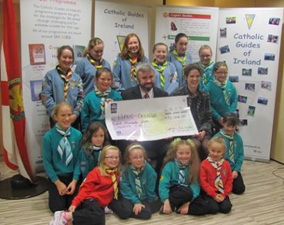 ISPCC Cheque Presentation
