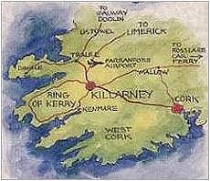 map of Kerry