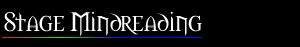 Stage Mindreading